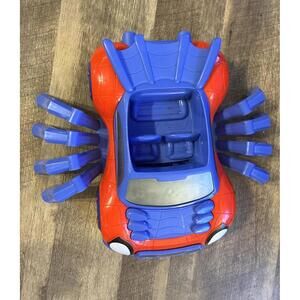 2021 Hasbro Spider-Man Web-Crawler Car  Spiderman Spring Load Bumper Automobile